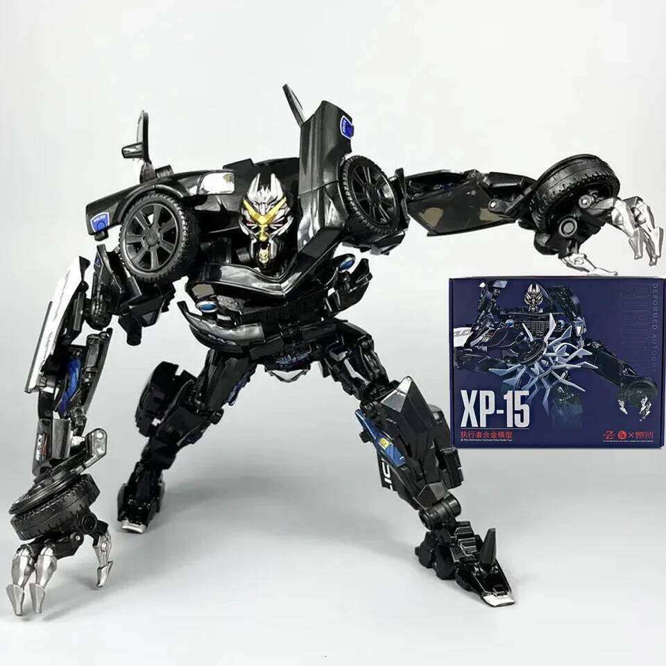 Barricade XP15 Transformation Toys Prowl XP-15 Model Optimus Commander XP14 XP10 Robot Bumble bee XP13 Deformation Action Figure 26Y0521
