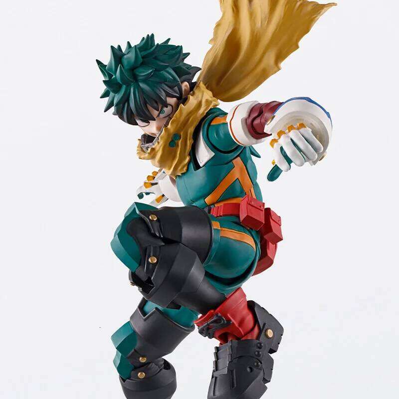 In Stock Bandai S.H.Figuarts SHF My Hero Academia deku Anime Action Fighter Finished Model Toy gift for Children kid 26Y0521