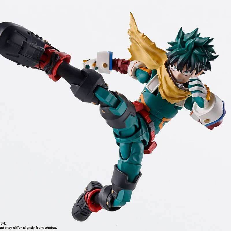 In Stock Bandai S.H.Figuarts SHF My Hero Academia deku Anime Action Fighter Finished Model Toy gift for Children kid 26Y0521