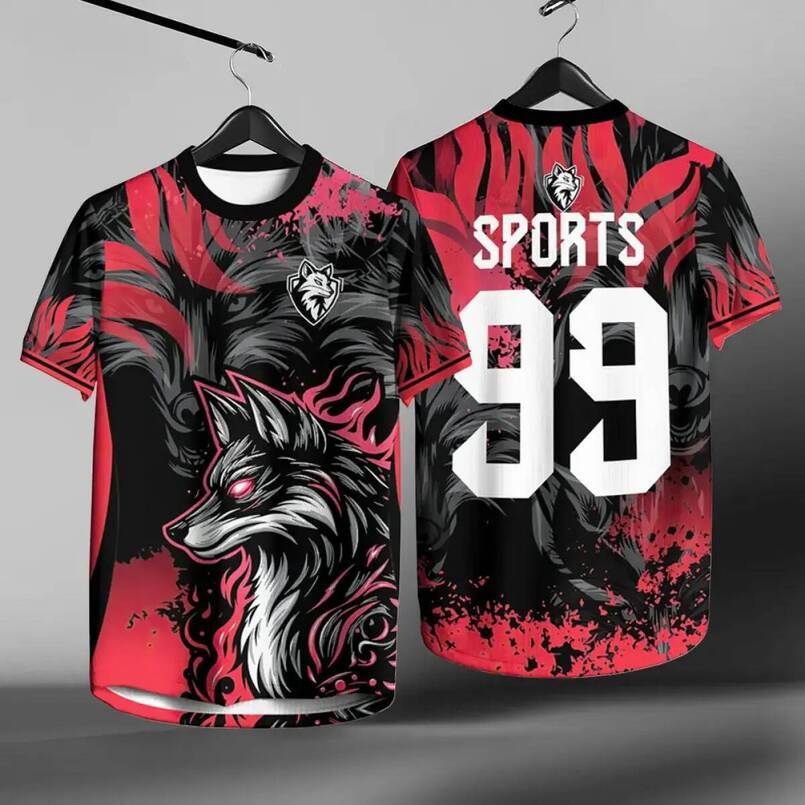 Free custom-made jersey, 3D printed new product for 2026, men's short-sleeved team personalized breathable sports shirt, plus size football kit.