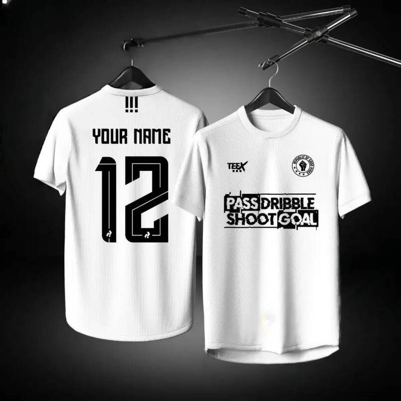 Elevate your street style this fashionable football shirt. Lightweight, breathable, short-sleeved, unisex. Suitable for men, women teenagers. Easily u