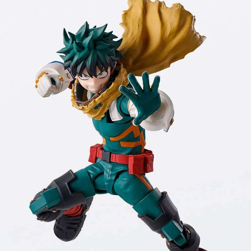 In Stock Bandai S.H.Figuarts SHF My Hero Academia deku Anime Action Fighter Finished Model Toy gift for Children kid 26Y0521