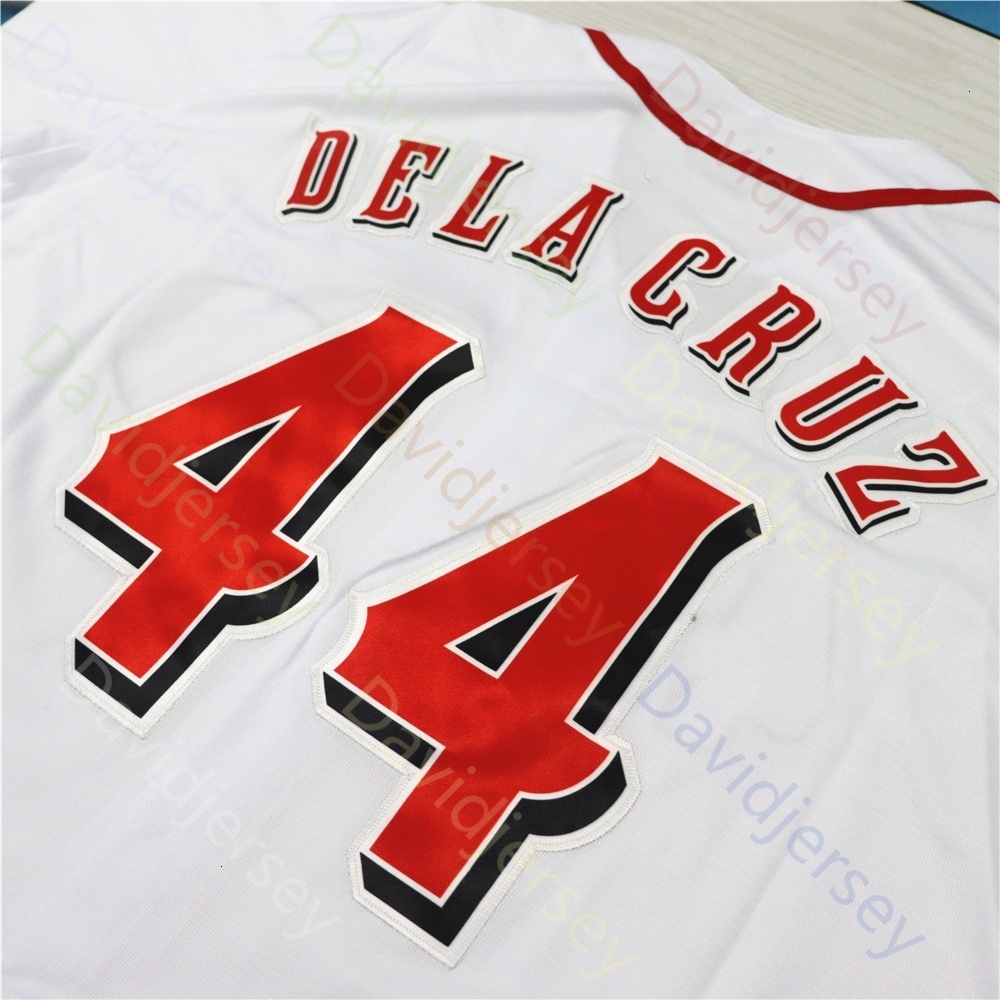 2026 Reds Baseball Jersey Elly De La Cruz Hunter Greene TJ Friedl Nathaniel Lowe Eugenio Suarez Matt McLain Ken Griffey Johnny Bench Pete Rose Larkin 