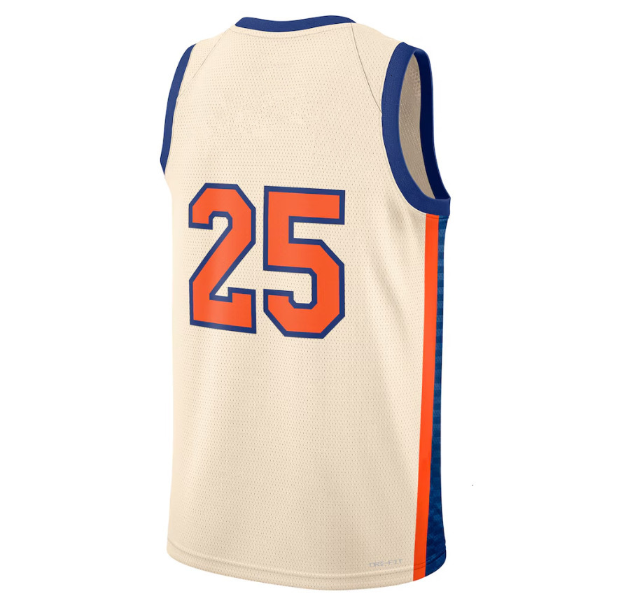 Custom Jalen Brunson Karl Anthony Towns Basketball Jerseys Josh Hart Mikal Bridges OG Anunoby Quickley Mitchell Knick McBride Robinson Fournier Men Ci