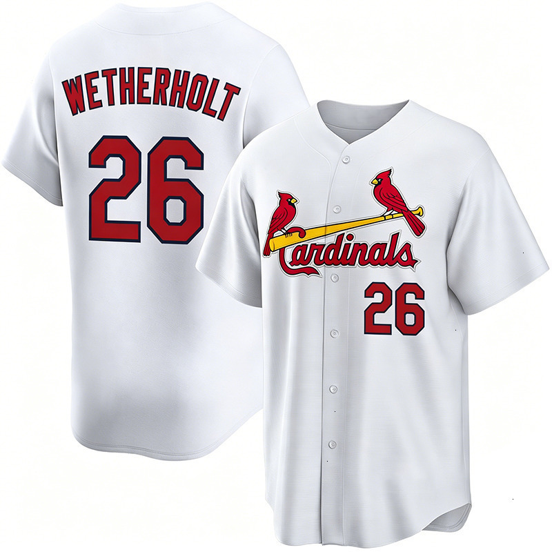 STL St Louis Cardinal Jersey Masyn Winn JJ Wetherholt Jordan Walker Alec Burleson cardinales Yadier Molina Holliday Dustin May Pages cardinalss Baseba