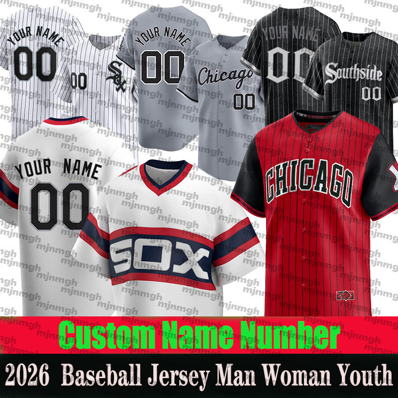 Chicagocity White Soxs jersey Luis Robert Jr Andrew Benintendi Lenyn Sosa Michael A Taylor 30 Julks customized Baseball Jerseys