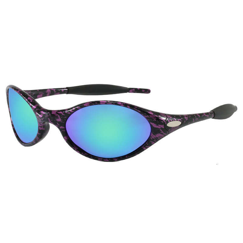 Polarized For Men And Women TR Retro Oval Round Frame Outdoor Cycling Driving Sunglasses - view 6
