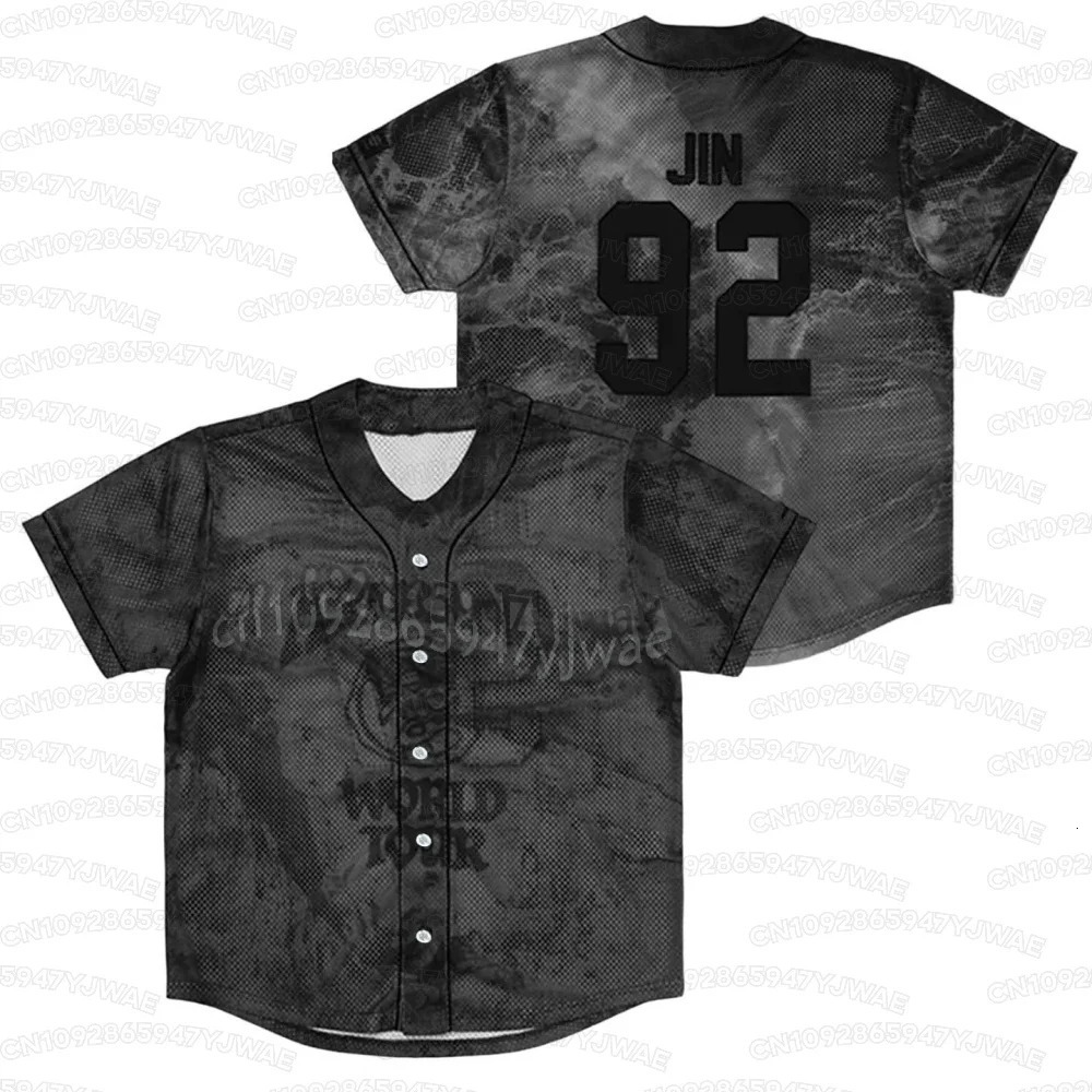 Summer Mens Womens 2026 World Tour Baseball Jersey Girl Casual Sports 3D Print Graphic T-Shirt Kpop Fans Gifts 260521