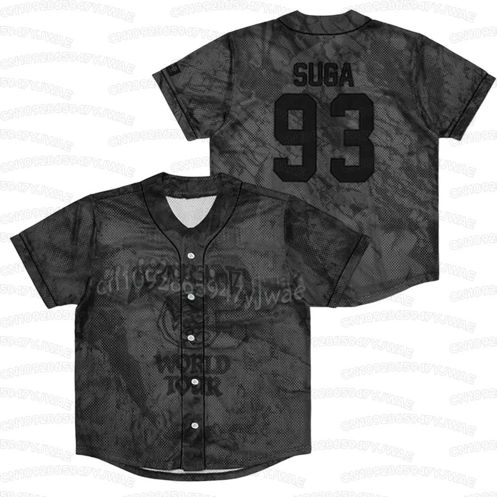 Summer Mens Womens 2026 World Tour Baseball Jersey Girl Casual Sports 3D Print Graphic T-Shirt Kpop Fans Gifts 260521
