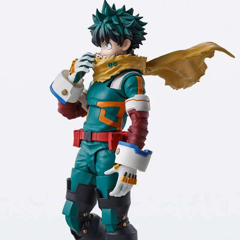 In Stock Bandai S.H.Figuarts SHF My Hero Academia deku Anime Action Fighter Finished Model Toy gift for Children kid 26Y0521