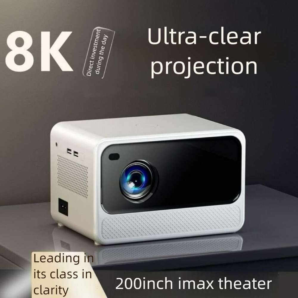 Chigo Ultra High Definition Smart Projector Portable Wireless Projection Large Screen Home Theater Bedroom Cinema Entertainment CKS