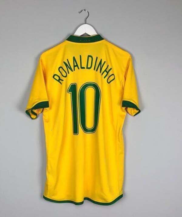 1998 Brasil soccer jerseys 2002 retro shirts Carlos Romario Ronaldo Ronaldinho 2004 camisa de futebol 1994 BraziLS 2006 1982 RIVALDO ADRIANO 1988 2000
