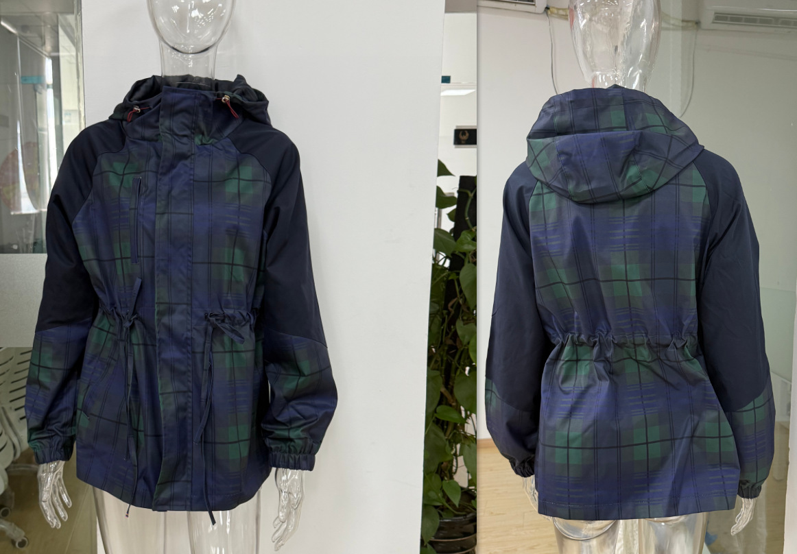 Women's Jackets Chic Plaid Vintage Coat Casual Loose Edgy Timeless Lady Jacket Trend Fashion Retro Designer Hooded Tops Female Fall Street