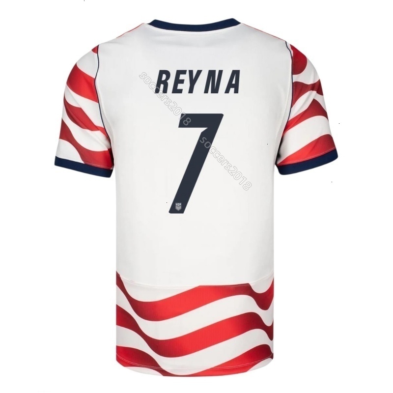 2026 USAs World CUP Soccer jerseys PULISIC MCKENNIE SMITH USWNT DEST REYNA BALOGUN Megan Lavelle Rapinoe Trinity ERTZ 26 27 Home Away Football Shirt M