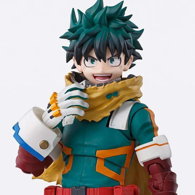 In Stock Bandai S.H.Figuarts SHF My Hero Academia deku Anime Action Fighter Finished Model Toy gift for Children kid 26Y0521