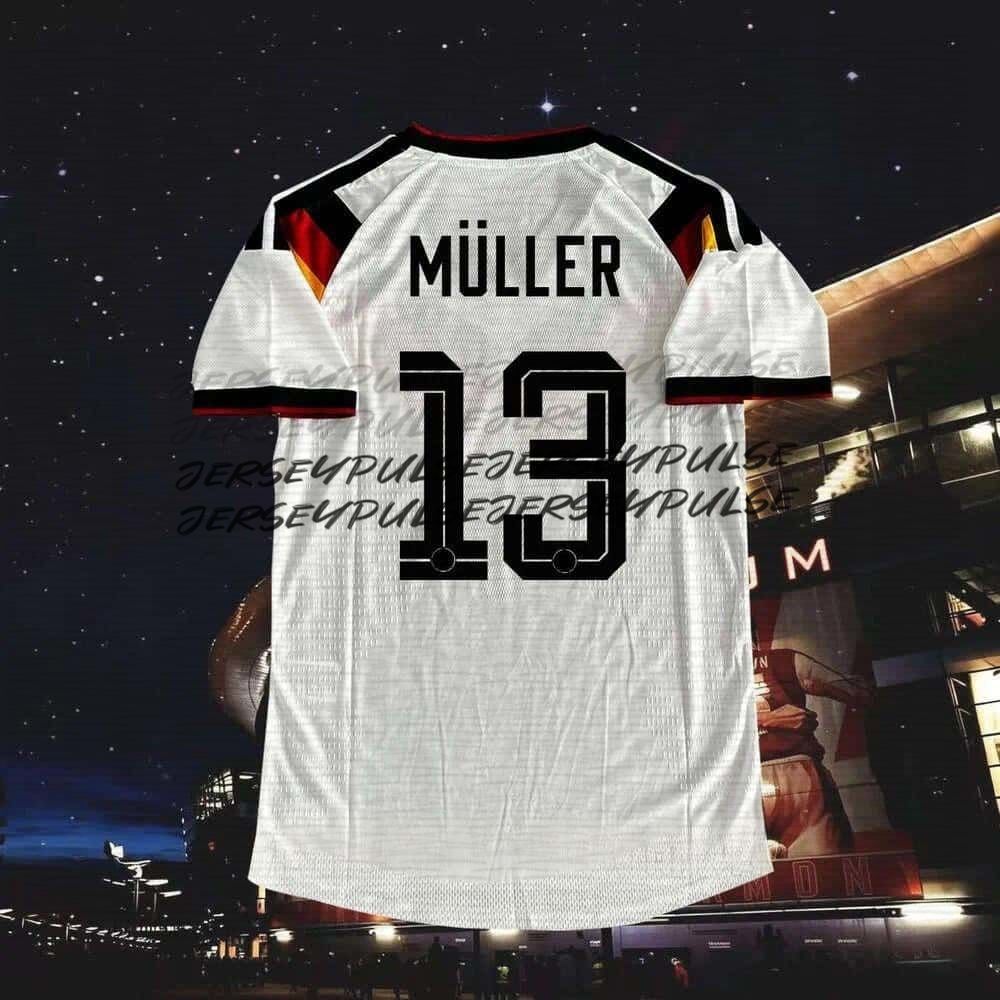 2026 World Cup Musiala No. 10 Adult Large Football Jersey Wirtz No. 17 Gretzka No. 8 Havertz No. 7 Kimmich No. 6 Children's Short Football Jersey