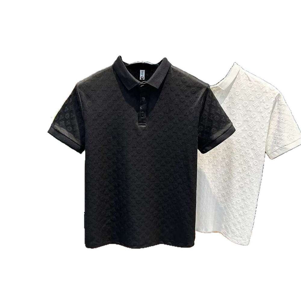 New 2026 Short-Sleeve Polo Shirt Summer Pure Cotton Light Luxury High-End Old Money Style Men's Collared Top
