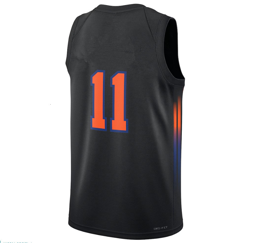Custom Jalen Brunson Karl Anthony Towns Basketball Jerseys Josh Hart Mikal Bridges OG Anunoby Quickley Mitchell Knick McBride Robinson Fournier Men Ci