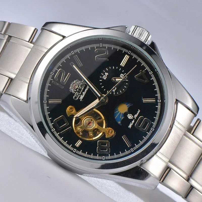 Orient Watches High Quality AAA Clock Brand New Top Mens Luxury Multi-Function All-Steel Automatic Mechanical Tourbillon H260521