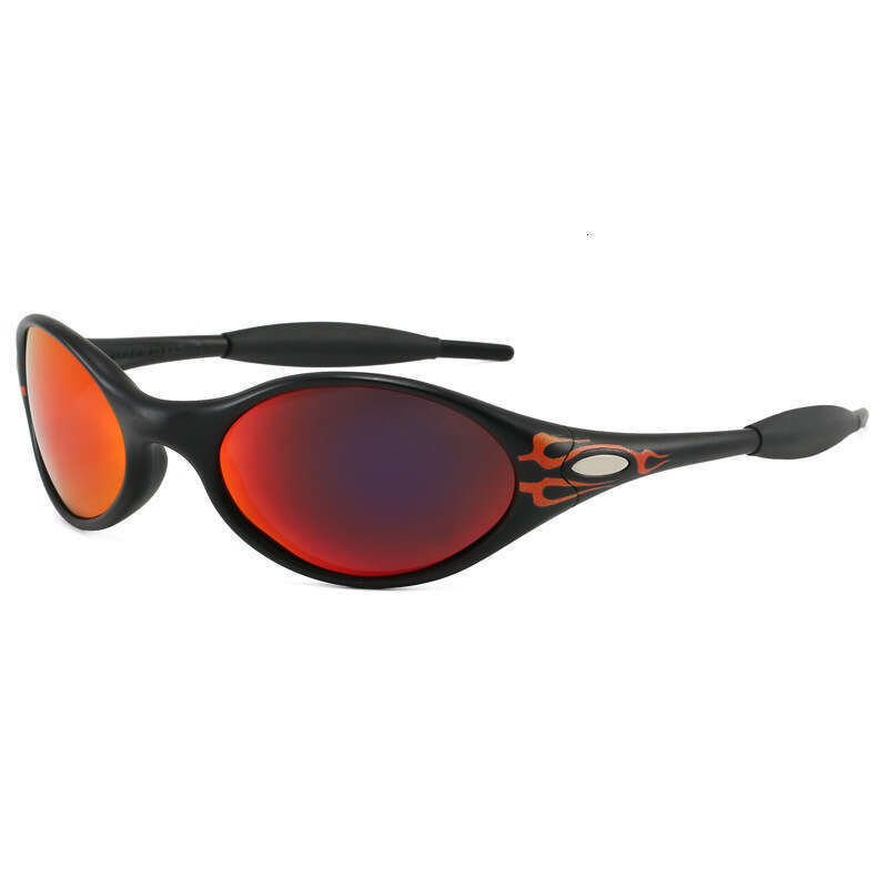 Polarized For Men And Women TR Retro Oval Round Frame Outdoor Cycling Driving Sunglasses - view 4