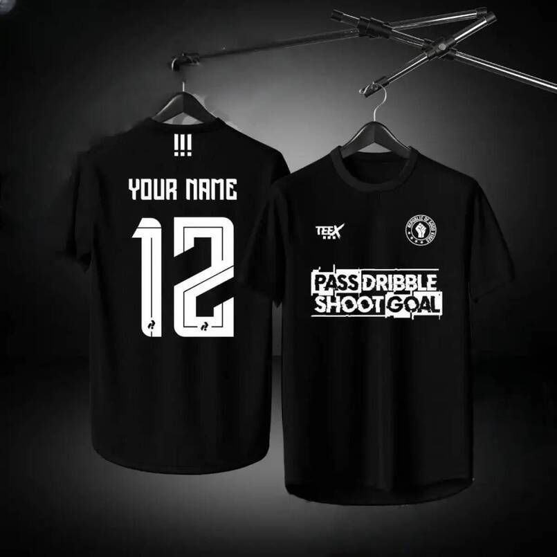 Elevate your street style this fashionable football shirt. Lightweight, breathable, short-sleeved, unisex. Suitable for men, women teenagers. Easily u