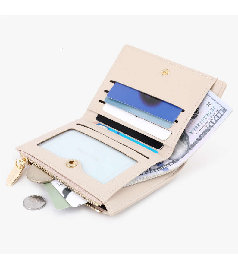 Tailian's new high-end portable student wallet in ins style, small card holder, storage women's coin purse wholesale