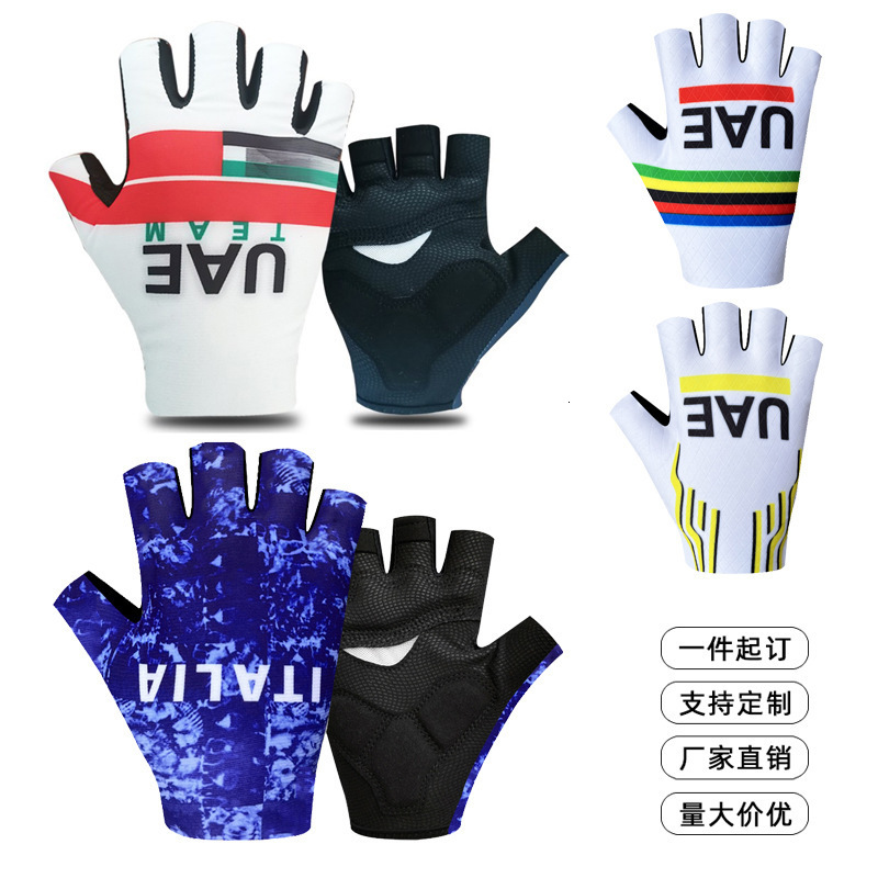 Cycling Gloves Half Finger Men and Women Summer Shock Absorption AntiSlip Breathable Bicycle Mountain Road Bike Equipment 260415