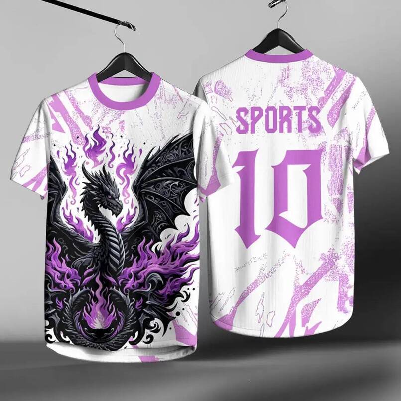 Free custom-made jersey, 3D printed new product for 2026, men's short-sleeved team personalized breathable sports shirt, plus size football kit.