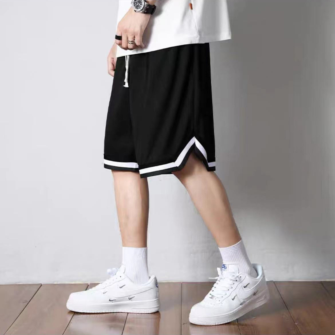 Summer Running Basketball Shorts Men High Quality Elastic Waist Shorts Multicolor Sport Clothes Training Shorts Adult Streetwear 260422 - view 3