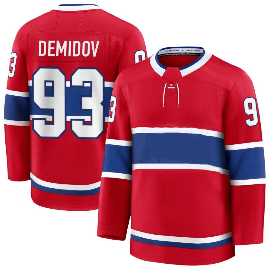 13 Cole Caufield montreal hockey jersey 14 Nick Suzuki Ivan Demidov Lane Hutson Juraj Slafkovsky canadians jersey Zack Bolduc Laine Noah Dobson Arber 