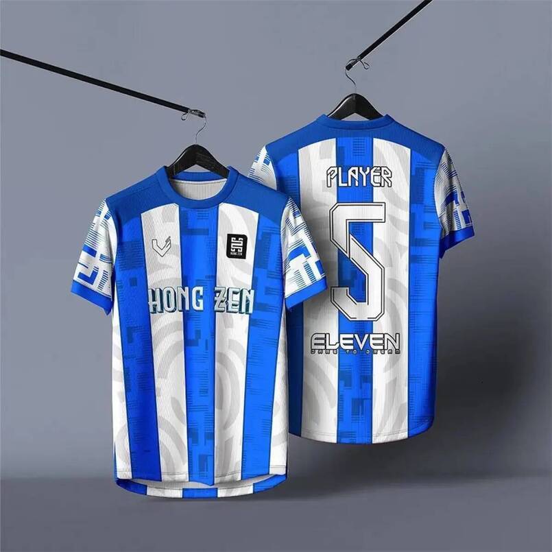 Custom shirts, can add name number, breathable, quick-drying, mesh fabric, unisex football shirt, short sleeves, classic team uniform, loose fit, stre