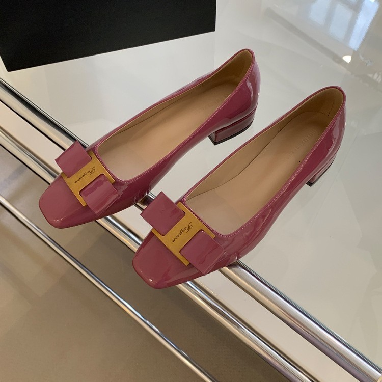 Square to e Womens Shoes Spring/Summer Flat 23 Autumn Black Shoes Four Seasons Boat Shoes Plus Size Womens Shoes 240611 - view 3