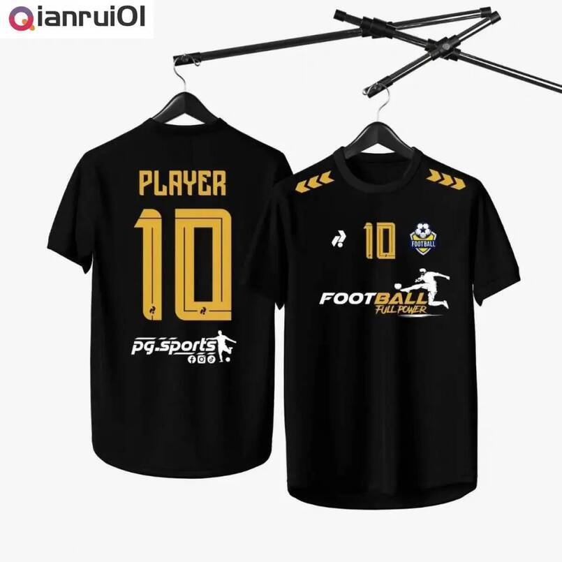 Custom shirts Customize name number, breathable, quick-drying, mesh fabric, unisex football shirt, loose fit, street style, short sleeves, sportswear 