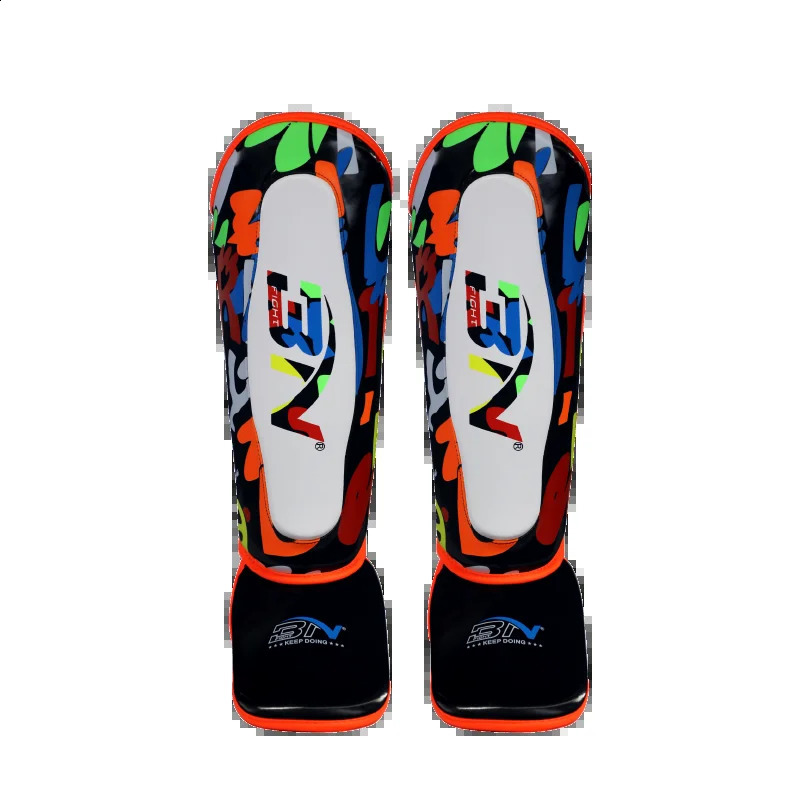 BN 3-11Y Kids Ankle Support Leg Leggings Boxing Shin Guards MMA Muay Thai Karate Kickboxing Legs Protector Training Equipment EO 260520CJ