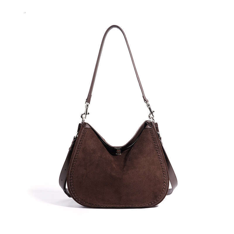 Vintage Shell Versatile Fashion Women S Crossbody Lazy Style Genuine Leather Design Niche Underarm Shoulder Bag SENYY