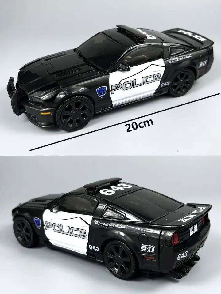 Barricade XP15 Transformation Toys Prowl XP-15 Model Optimus Commander XP14 XP10 Robot Bumble bee XP13 Deformation Action Figure 26Y0521 - view 3