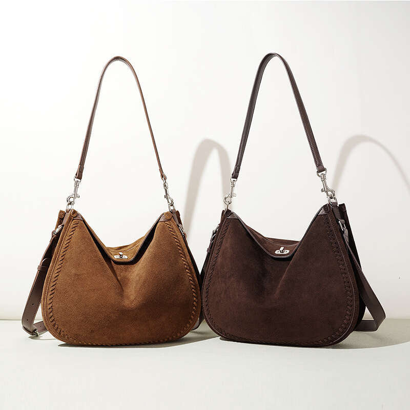 Vintage Shell Versatile Fashion Women S Crossbody Lazy Style Genuine Leather Design Niche Underarm Shoulder Bag SENYY