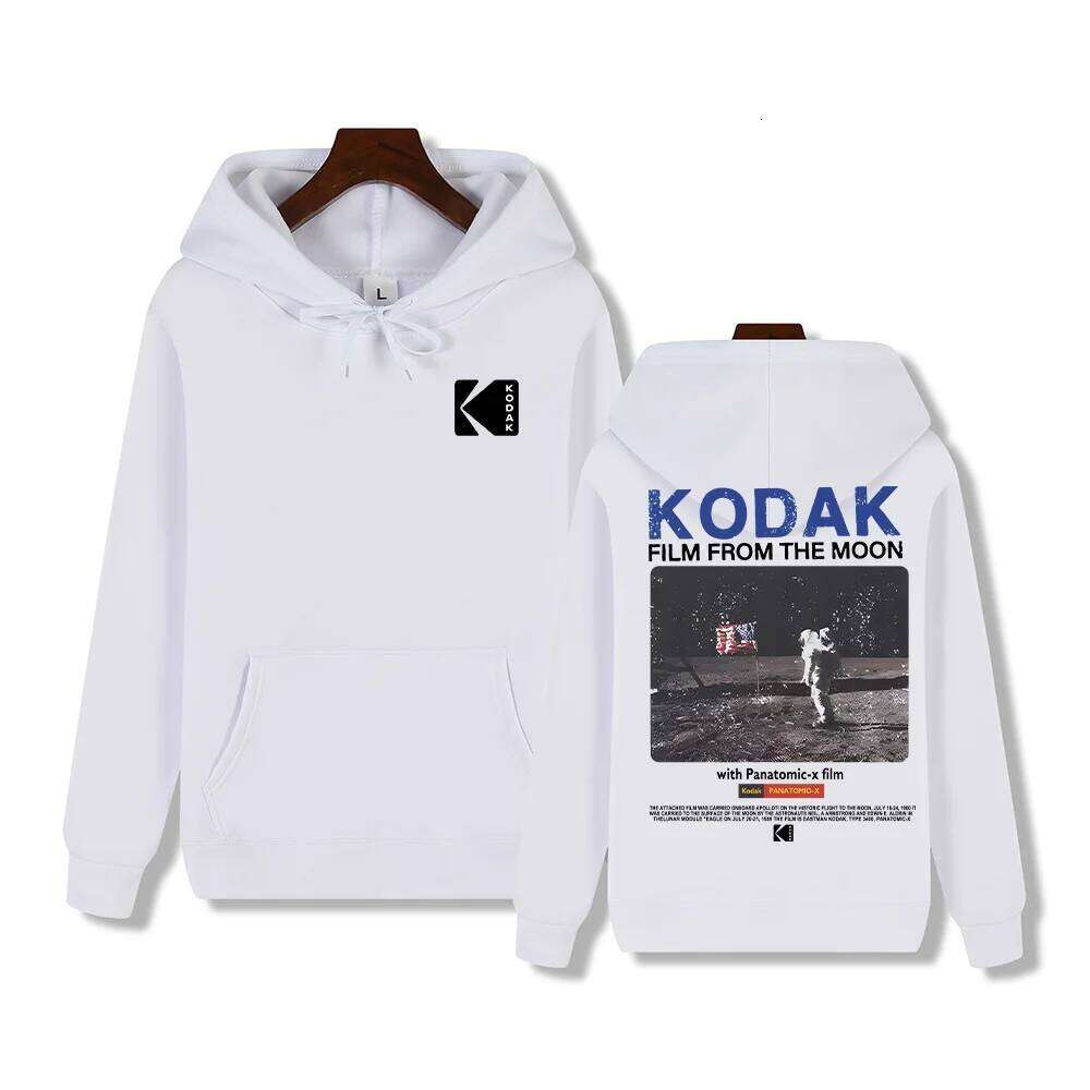 Kodak 2026 New Retro Pattern Y2K Print Men's Hoodie Autumn/Winter Trendy Casual Comfortable Loose Sports Sweatshirt - view 4