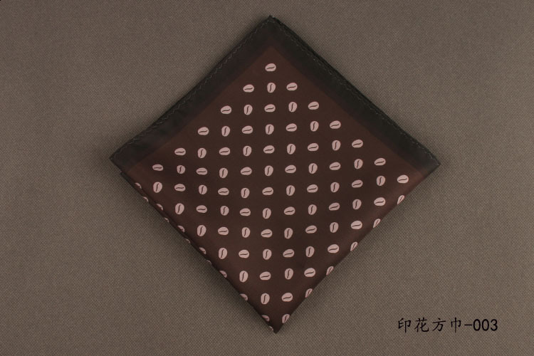 Mens Square Scarf Fashion Casual Suit Formal Mens Printed Pocket Square Handkerchief Scarf Silk Scarf y260403