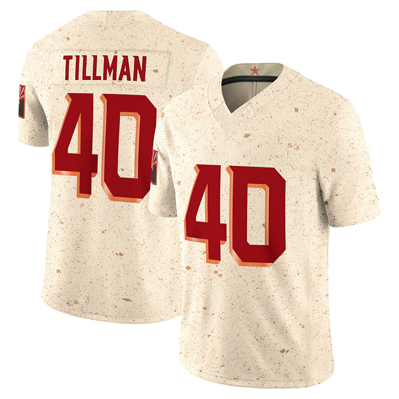 Arizona city CardinalsS Jersey Marvin Harrison Jr Tillman Trey McBride Jacoby Brissett Larry Fitzgerald Budda Baker Jeremiyah Love cardinales Football
