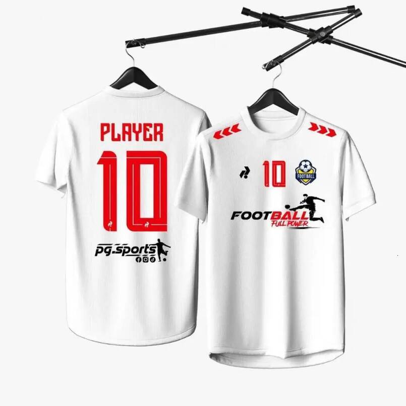 Custom shirts Customize name number, breathable, quick-drying, mesh fabric, unisex football shirt, loose fit, street style, short sleeves, sportswear 