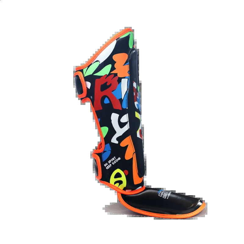 BN 3-11Y Kids Ankle Support Leg Leggings Boxing Shin Guards MMA Muay Thai Karate Kickboxing Legs Protector Training Equipment EO 260520CJ
