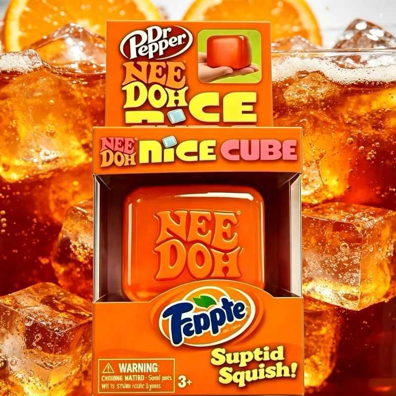 New Soda Color Scheme Needoh Nice Cube Suptid Squish Soft Stress Relief Squeeze Fidget Toy With Color Box Surprise Puzzle Gifts Z260521