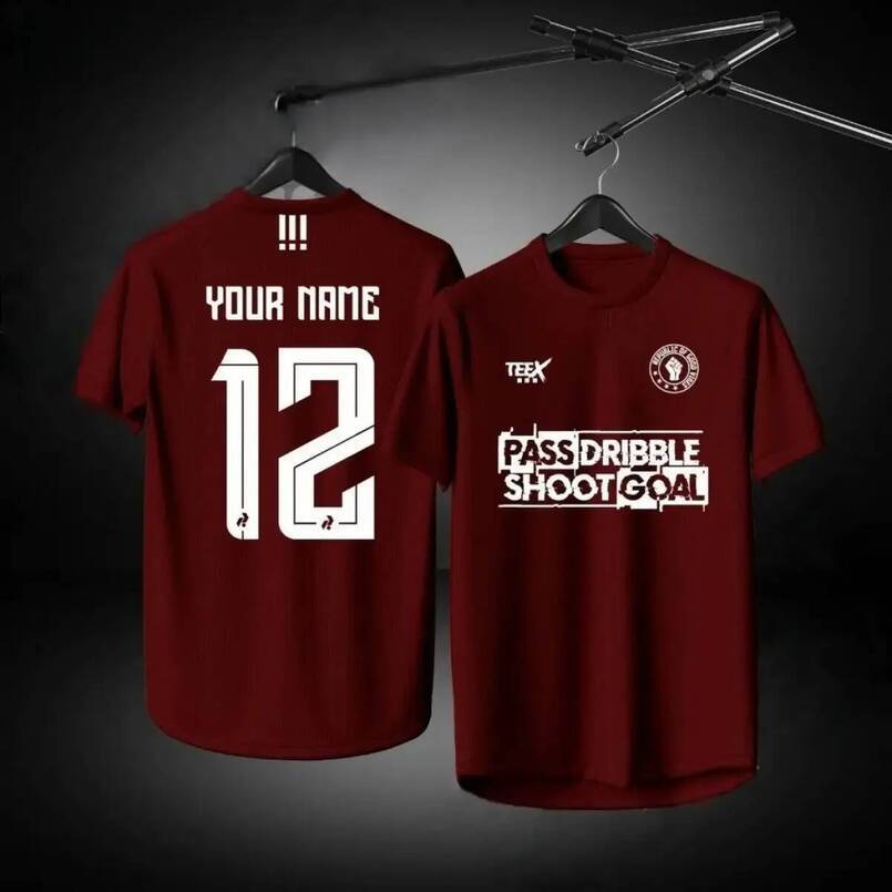 Elevate your street style this fashionable football shirt. Lightweight, breathable, short-sleeved, unisex. Suitable for men, women teenagers. Easily u