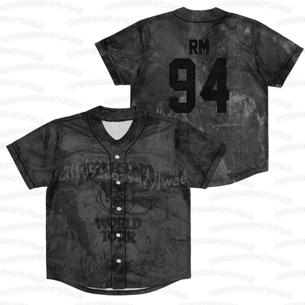 Summer Mens Womens 2026 World Tour Baseball Jersey Girl Casual Sports 3D Print Graphic T-Shirt Kpop Fans Gifts 260521