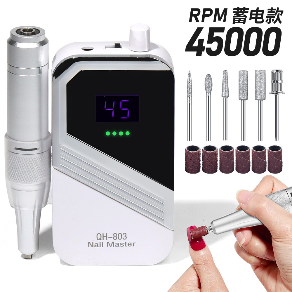 Rechargeable nail grinder electric nail remover nail polisher nail polishing and removal tool 231107