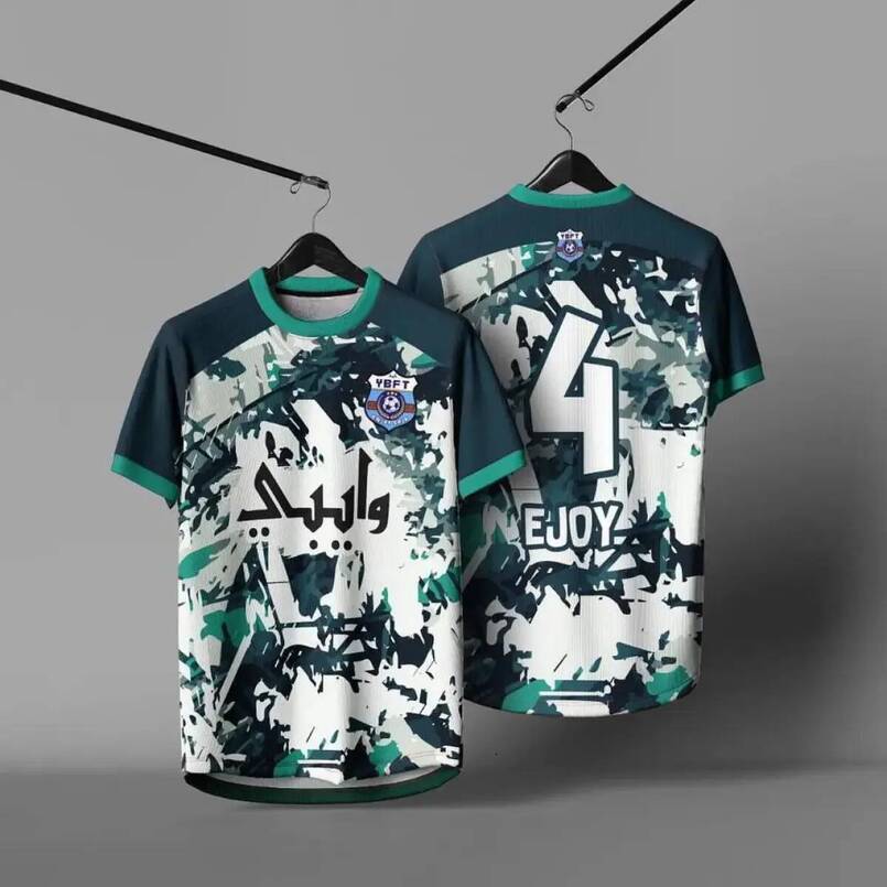 Multi-purpose fashion football shirt. Light soft fabric, short sleeves, unisex design. sports fans. Suitable for everyday use and casual street wear.