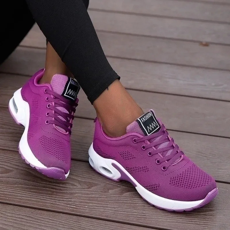 Women Running Shoes Breathable Casual Shoes Outdoor Light Weight White Tenis Sports Shoes Casual Walking Sneakers for Wamen 260521