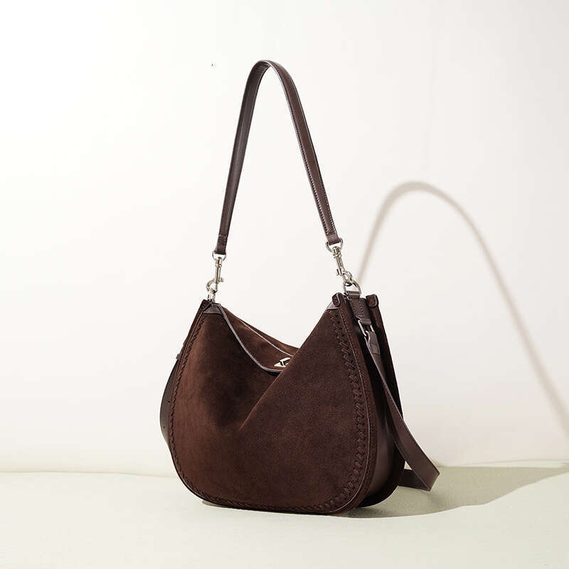 Vintage Shell Versatile Fashion Women S Crossbody Lazy Style Genuine Leather Design Niche Underarm Shoulder Bag SENYY