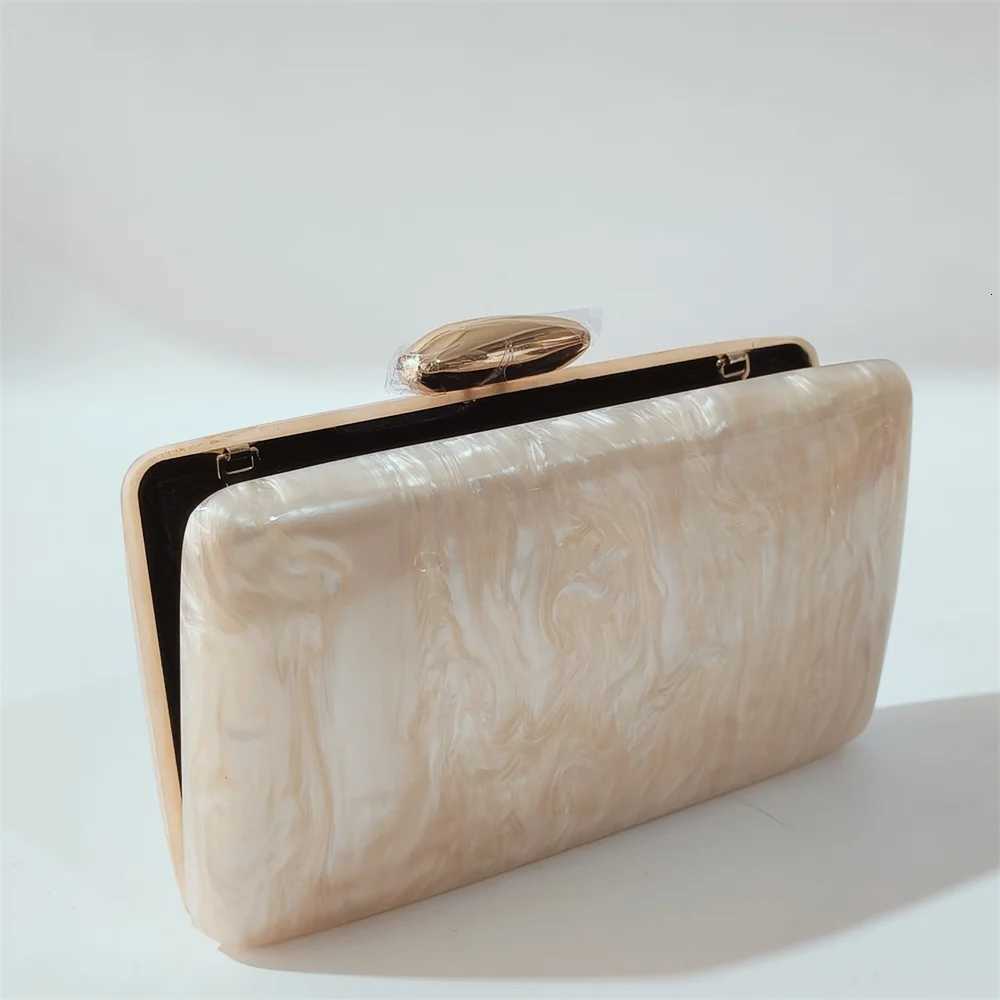 Marble Nude Handmade Textured Acrylic Evening Bag fashionable Dinner Parties And Social Gatherings Lady Pro Purse And Handbags H260522